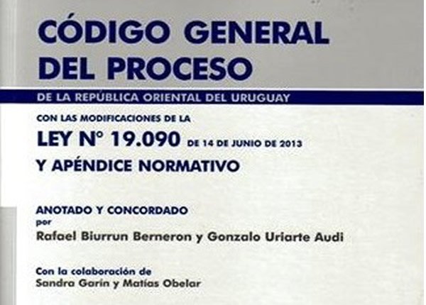  MIEMBROS DEL INSTITUTO PARTICIPÁN EN REFORMA AL CÓDIGO GENERAL DEL PROCESO URUGUAYO