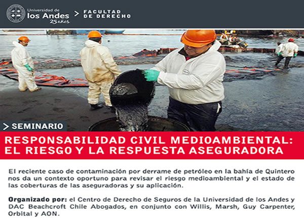 HUGO BOTTO OAKLEY EN SEMINARIO  DE RESPONSABILIDAD  CIVIL MEDIO AMBIENTAL UNIVERSIDAD DE LOS ANDES